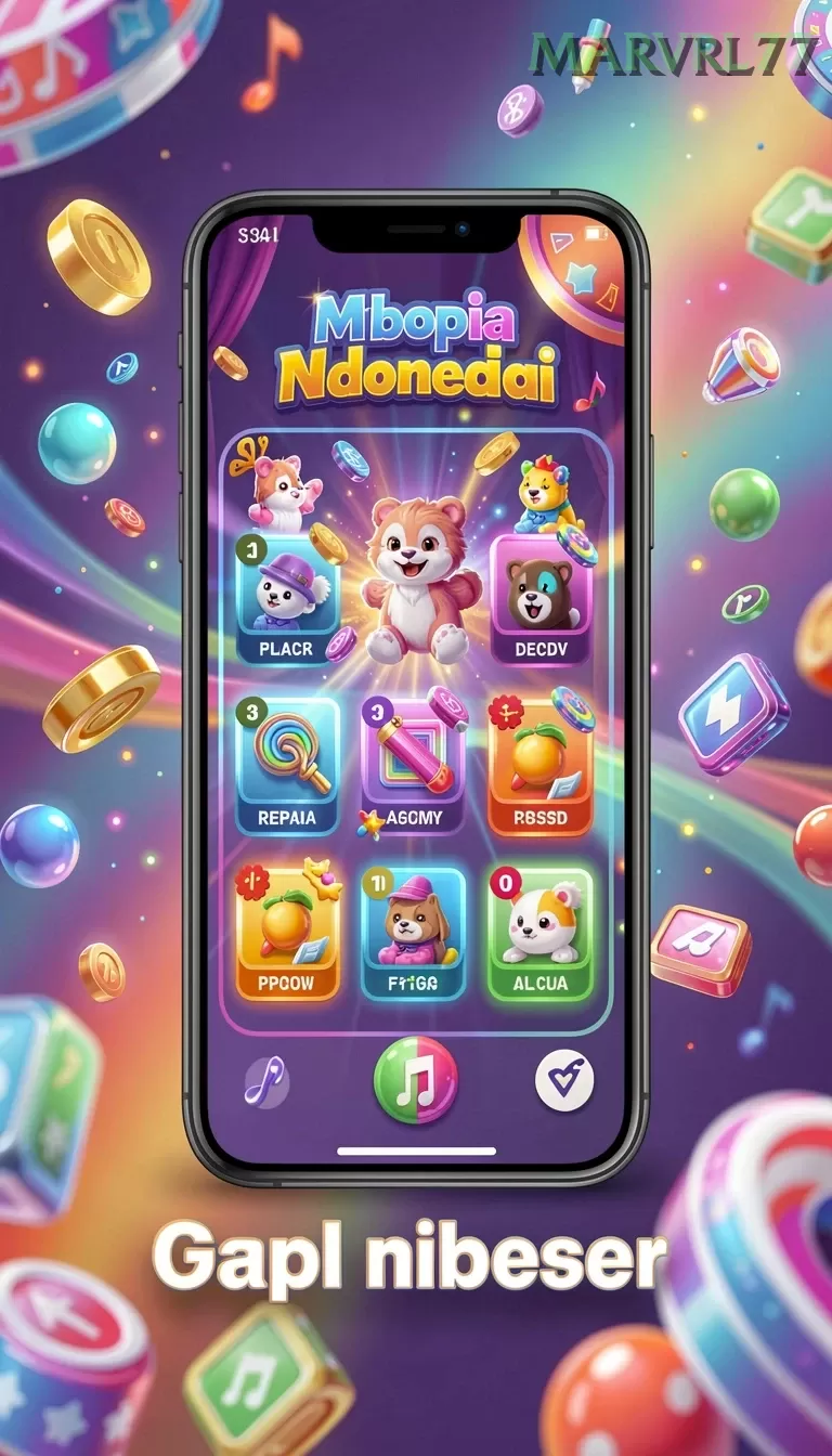 Cuplikan layar 77RP — menu navigasi
